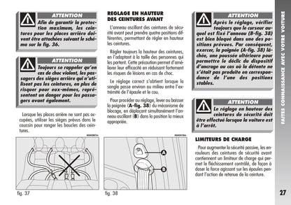 2005-2011 Alfa Romeo 147 GTA Owner's Manual | French