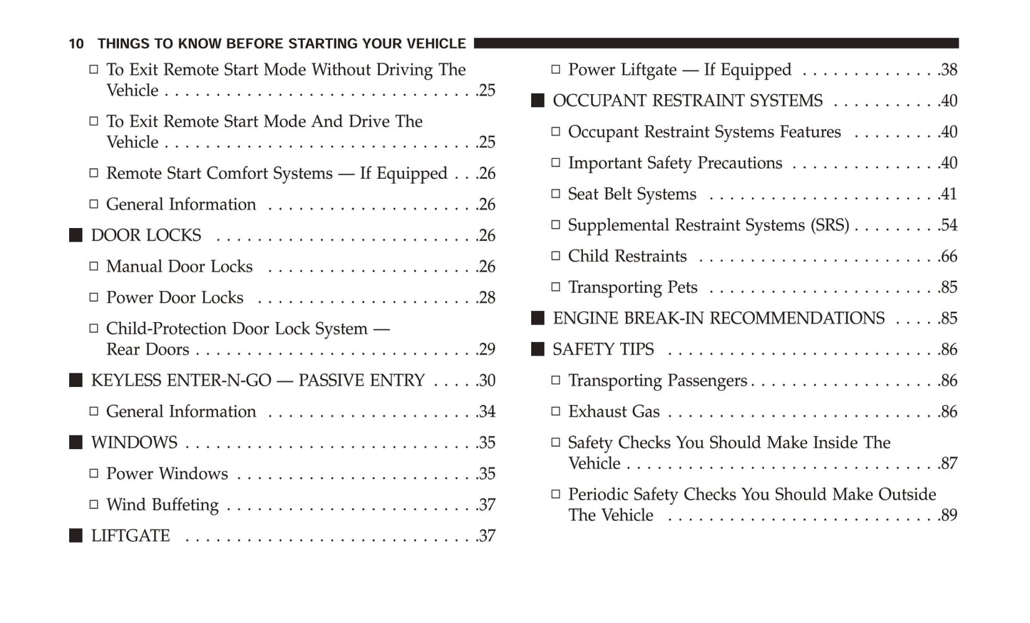 2017 Dodge Durango Owner's Manual | English