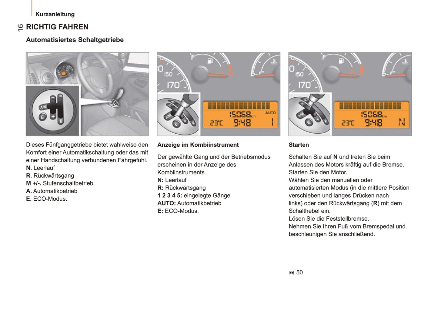 2011-2013 Citroën Nemo Owner's Manual | German