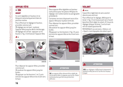 2013-2017 Alfa Romeo MiTo Owner's Manual | French