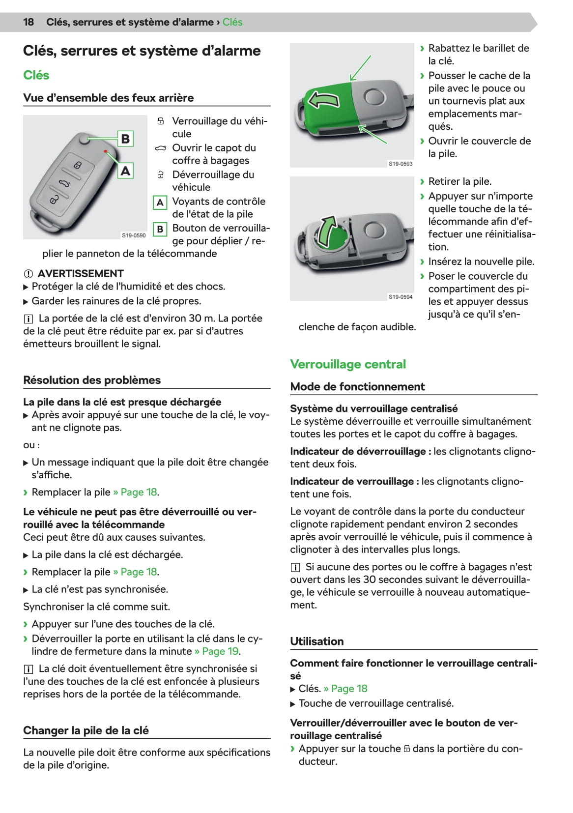 2019-2020 Skoda Citigo Manuel du propriétaire | Français