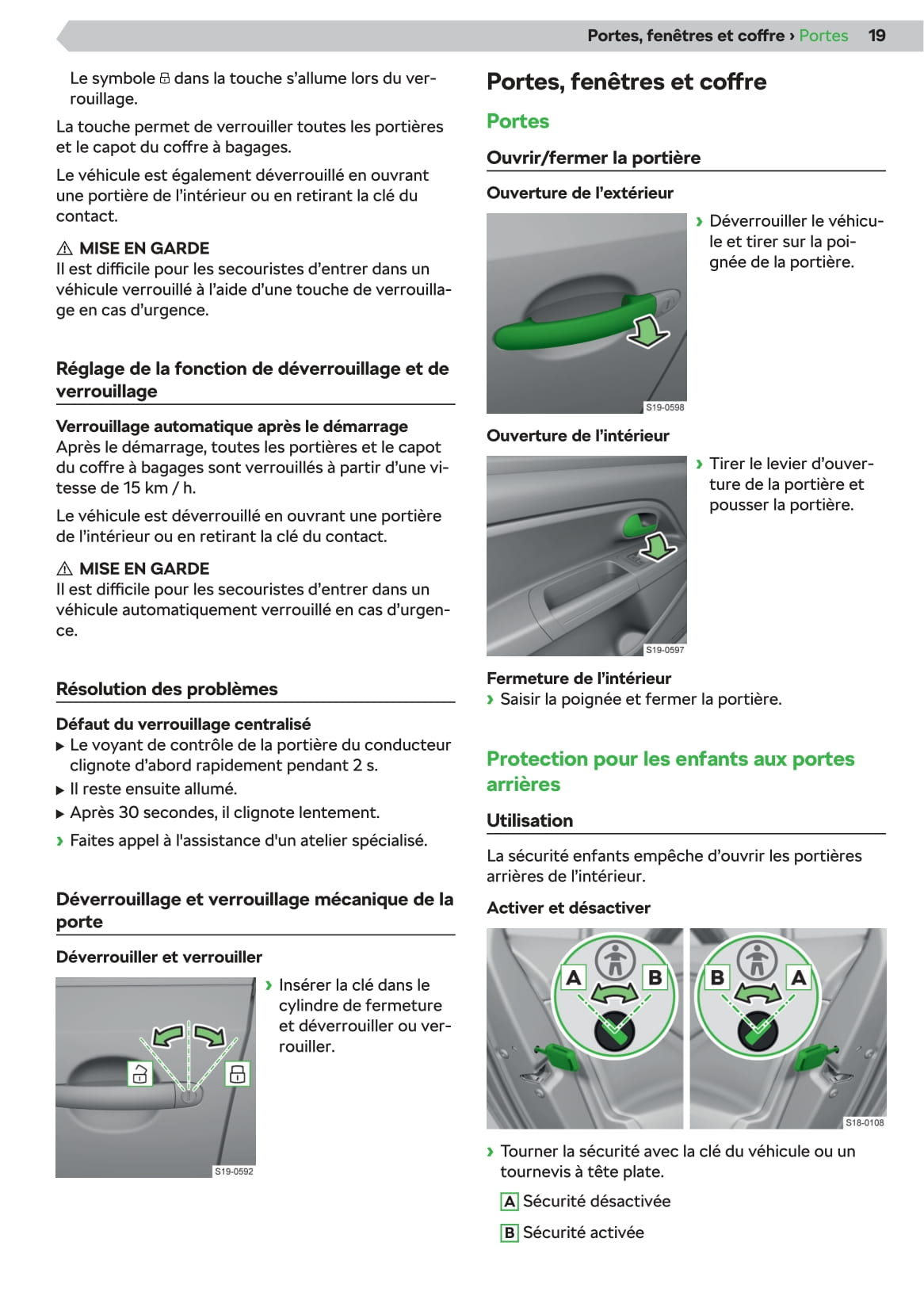 2019-2020 Skoda Citigo Manuel du propriétaire | Français