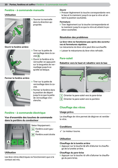 2019-2020 Skoda Citigo-e iV Owner's Manual | French