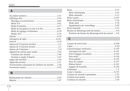 2014 Kia Sorento Owner's Manual | French