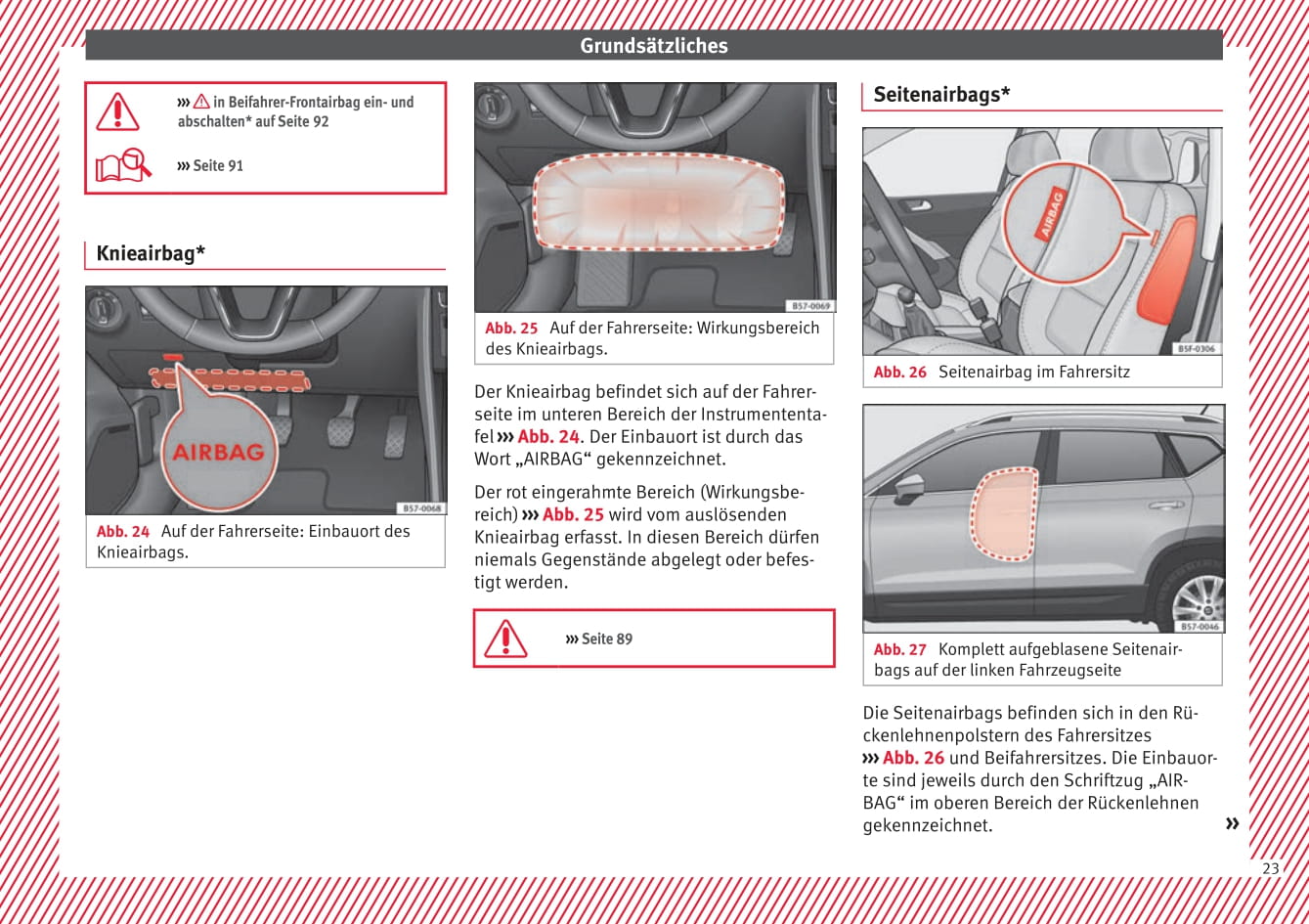 2017-2018 Seat Ateca Owner's Manual | German