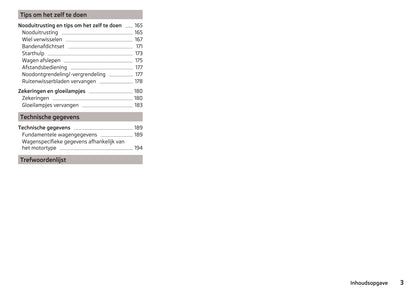 2015-2016 Skoda Rapid Spaceback Owner's Manual | Dutch