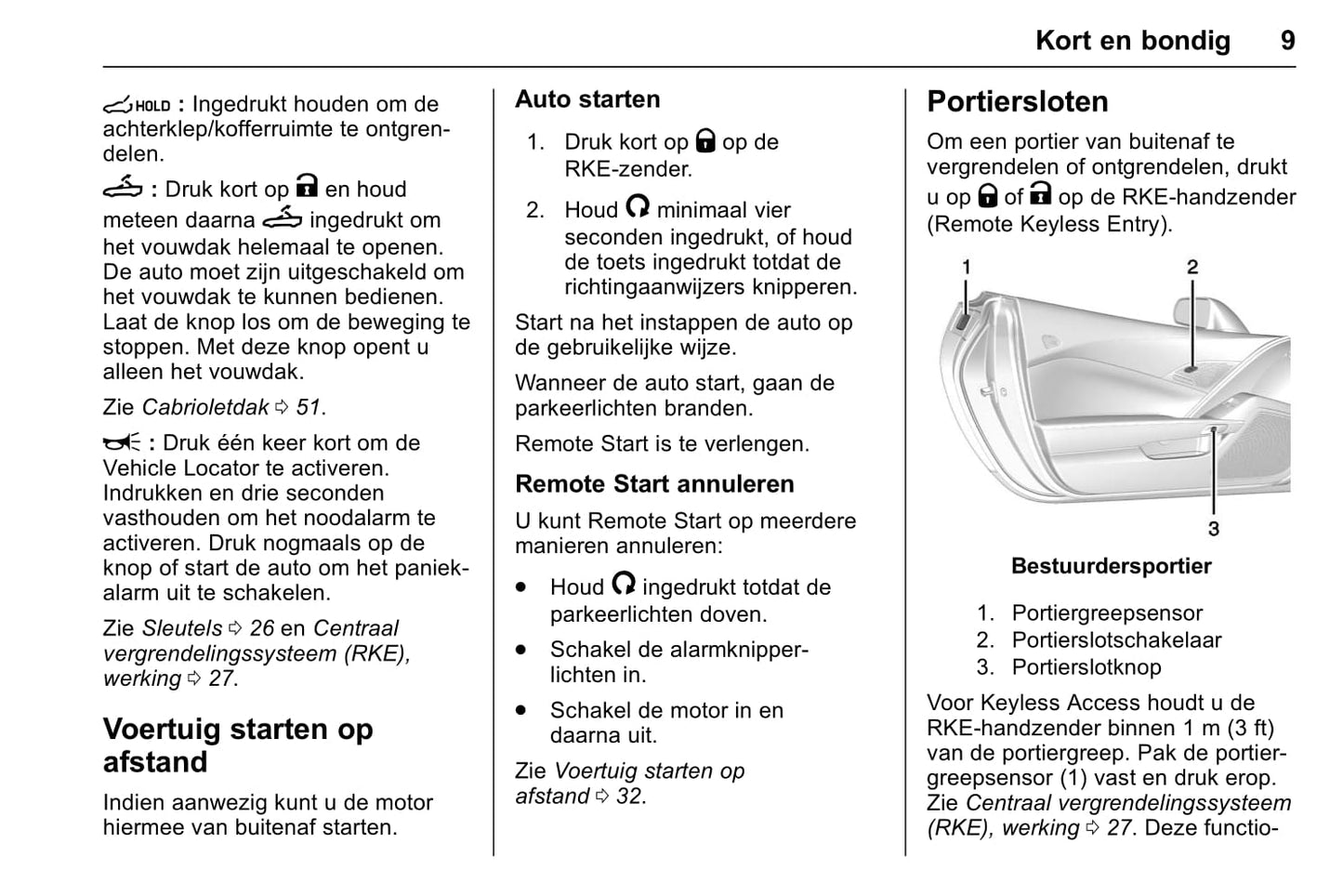 2017 Chevrolet Corvette Owner's Manual | Dutch