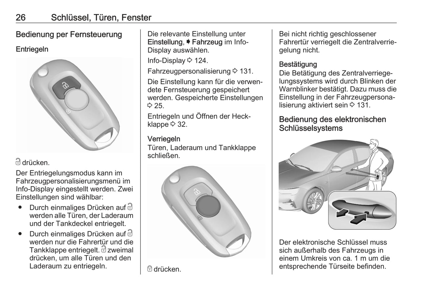 2020-2021 Opel Insignia/Insignia Grand Sport/Insignia Sports Tourer Owner's Manual | German