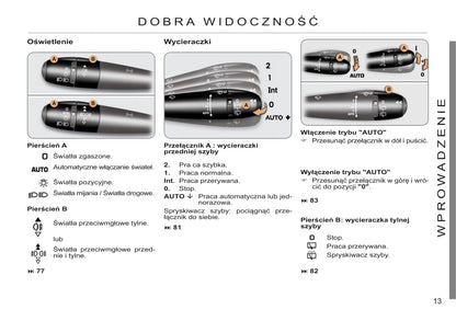 2011-2013 Citroën C3 Owner's Manual | Polish