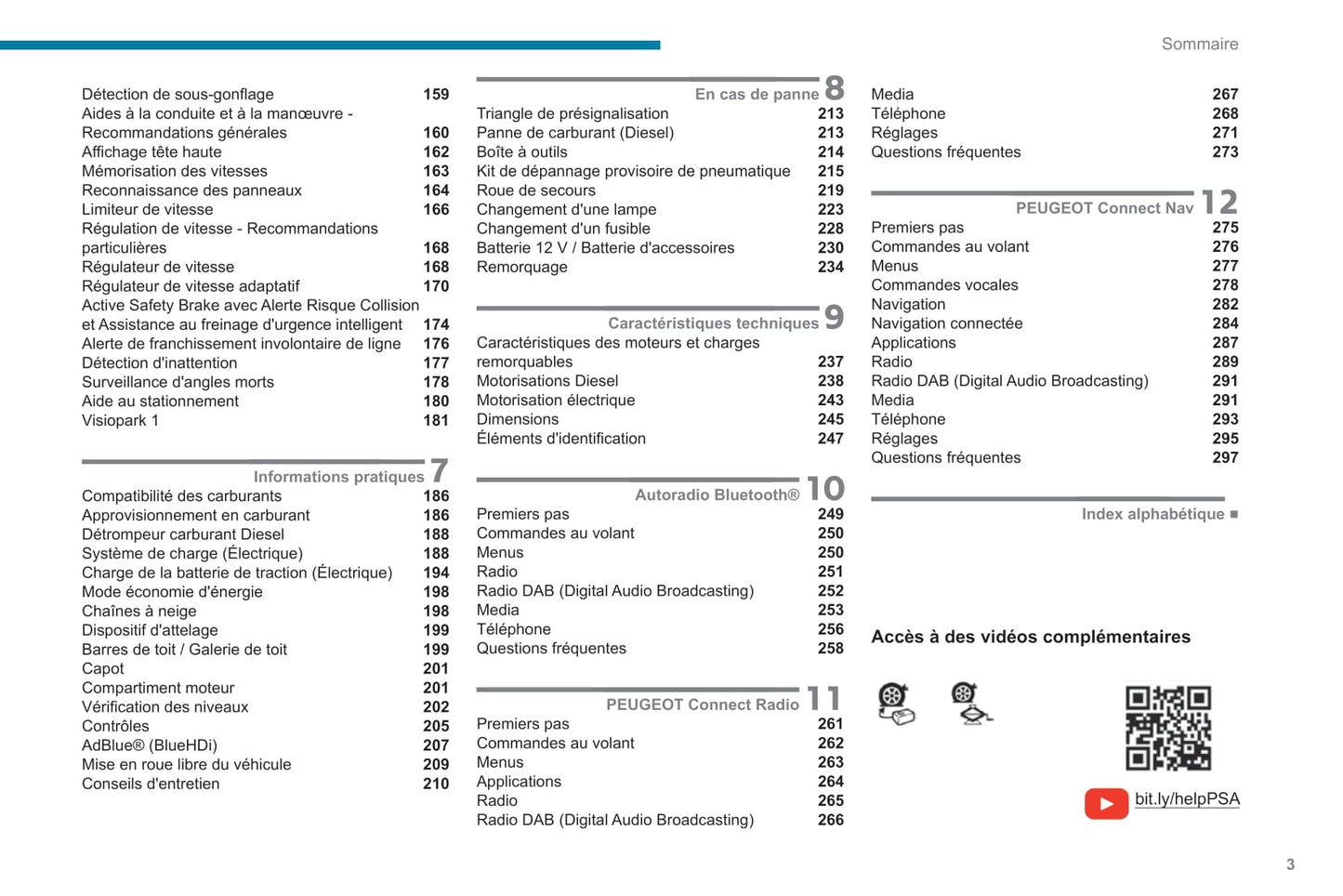 2020-2021 Peugeot Expert/Traveller Owner's Manual | French