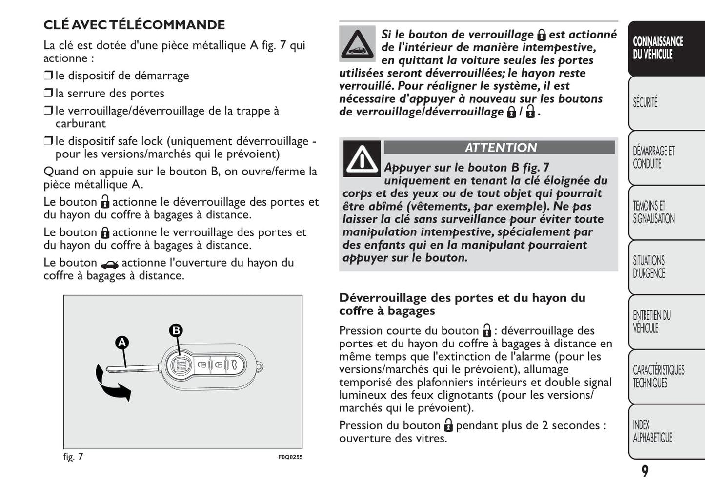 2014-2015 Fiat Bravo Gebruikershandleiding | Frans