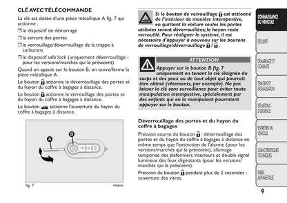 2014-2015 Fiat Bravo Owner's Manual | French