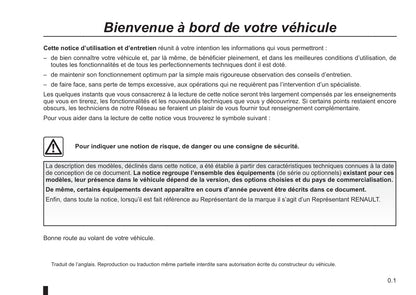 2013-2015 Renault Laguna Manuel du propriétaire | Français