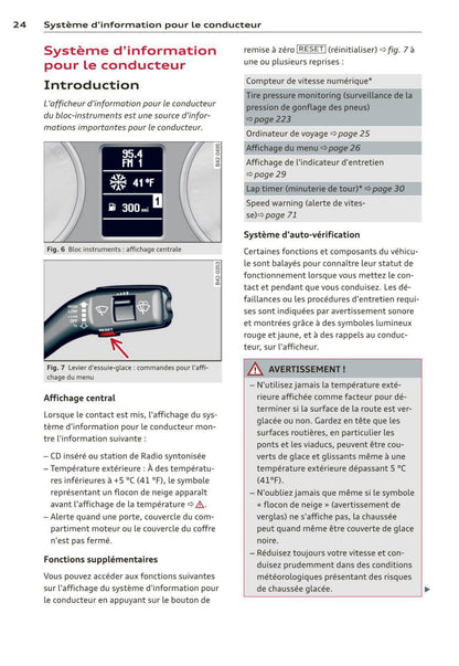 2012-2015 Audi R8 Manuel du propriétaire | Français