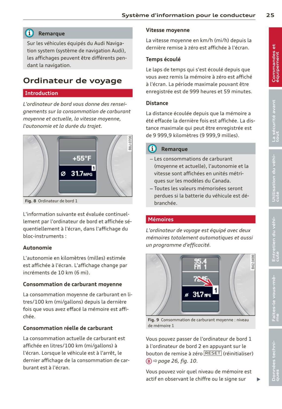 2012-2015 Audi R8 Gebruikershandleiding | Frans