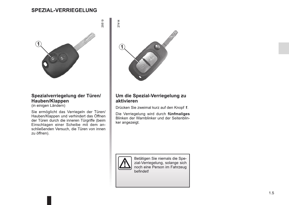 2010-2013 Renault Wind Manuel du propriétaire | Allemand