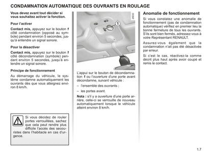 2007-2008 Renault Master Owner's Manual | French