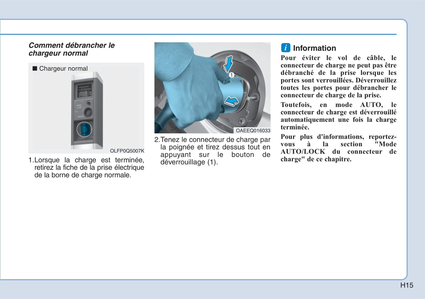 2018-2019 Hyundai Ioniq Hybrid Owner's Manual | French