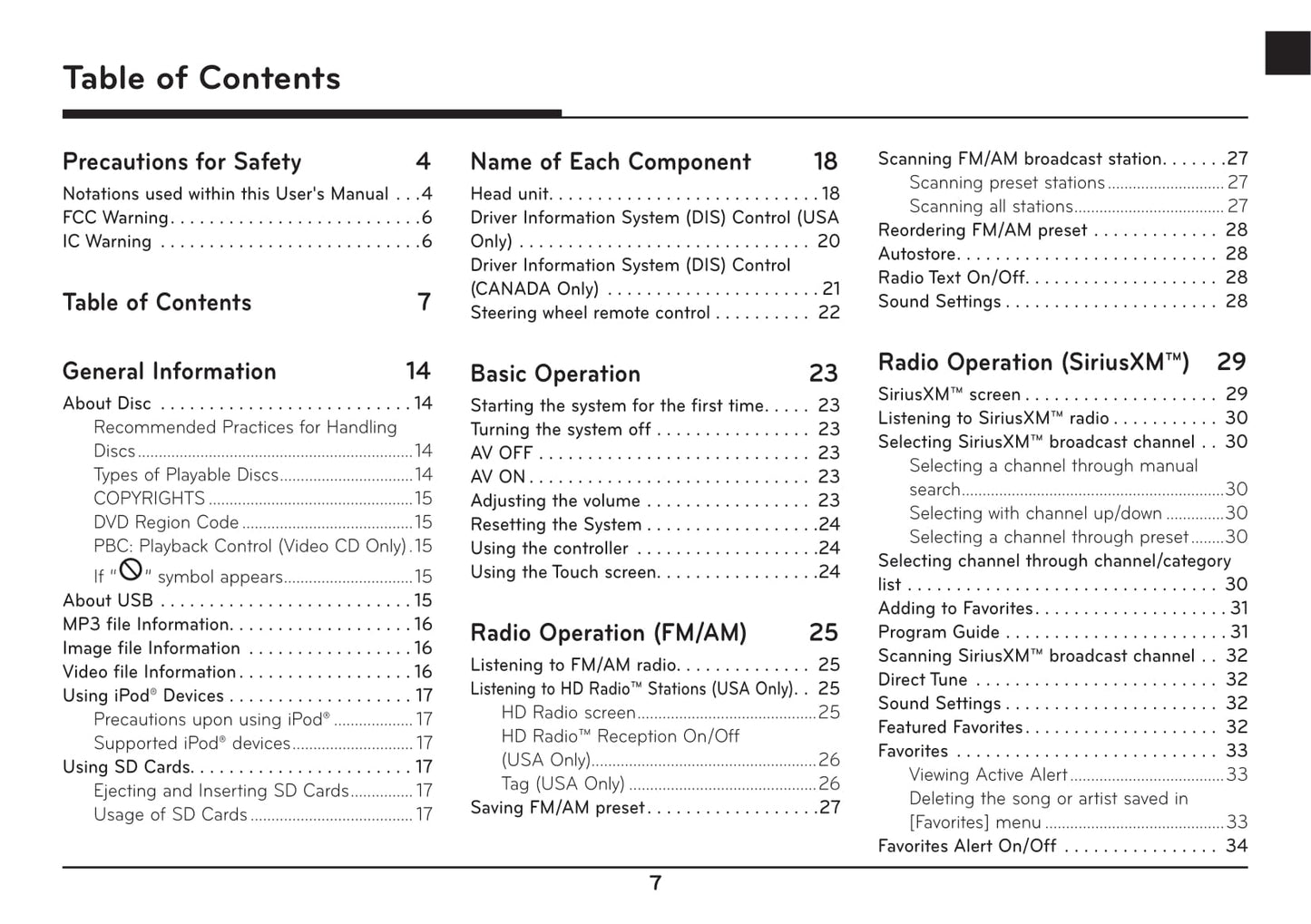 Genesis G80 Navigation System Owner's Manual 2018