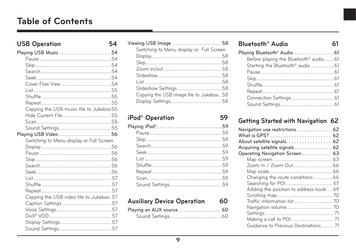 Genesis G80 Navigation System Owner's Manual 2018