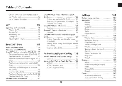 Genesis G80 Navigation System Owner's Manual 2018