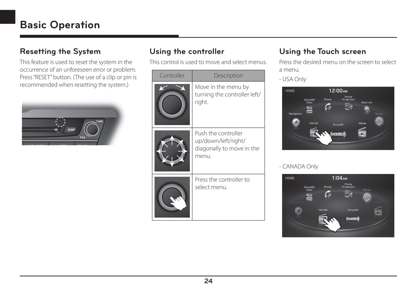 Genesis G80 Navigation System Owner's Manual 2018