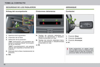 2011-2014 Peugeot 207 CC Gebruikershandleiding | Spaans