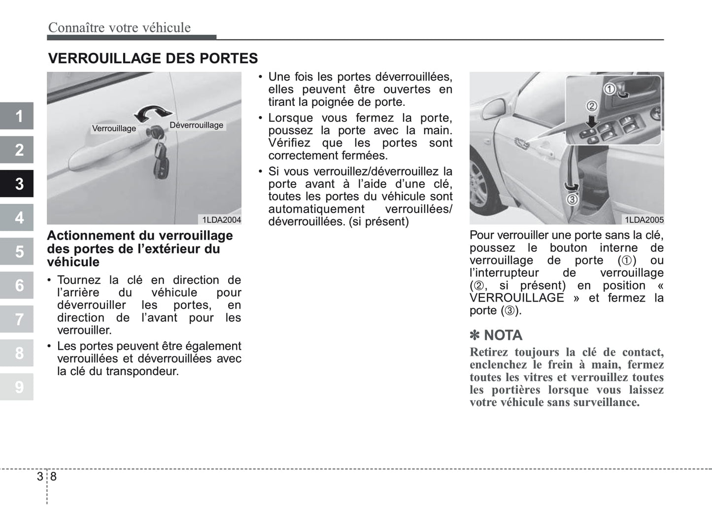 2006-2007 Kia Cerato Gebruikershandleiding | Frans