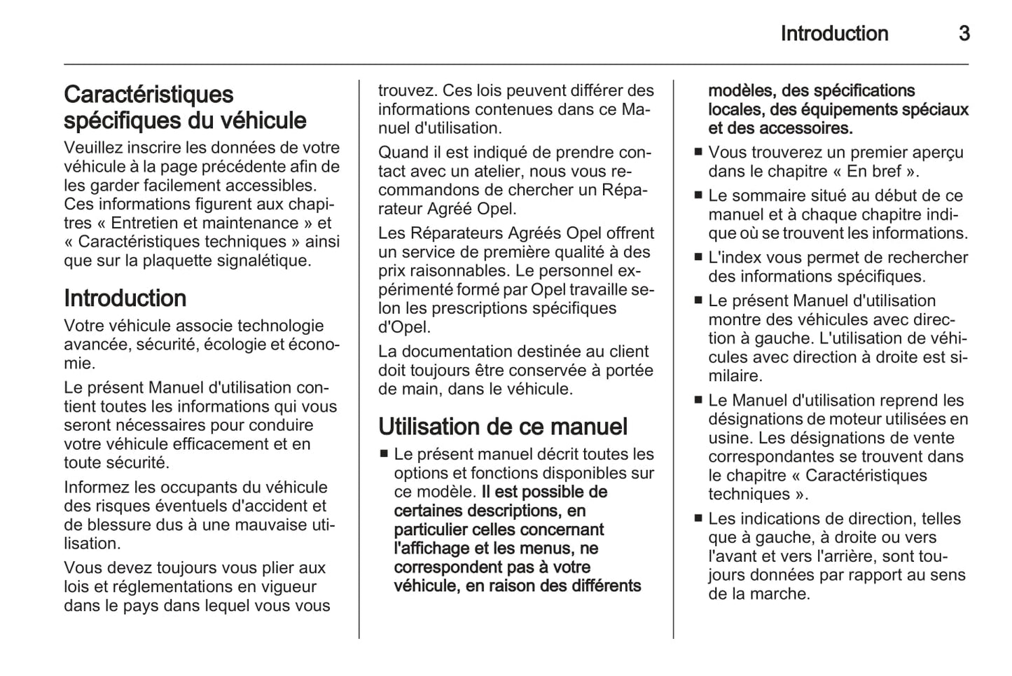 2007-2010 Opel Astra Manuel du propriétaire | Français