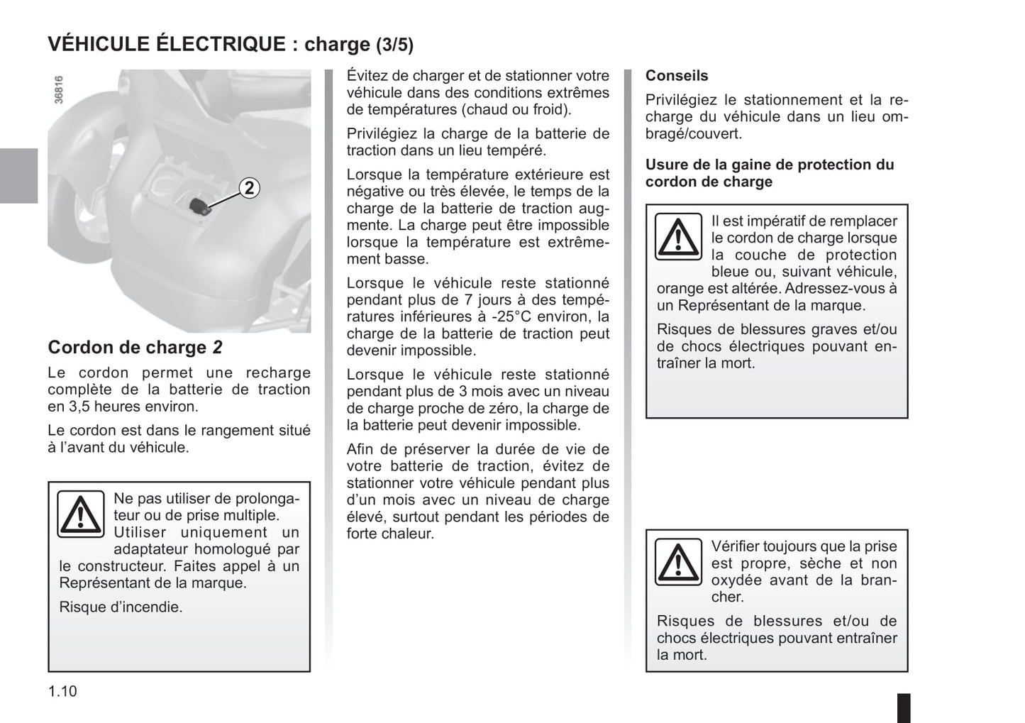 2012-2020 Renault Twizy Manuel du propriétaire | Français