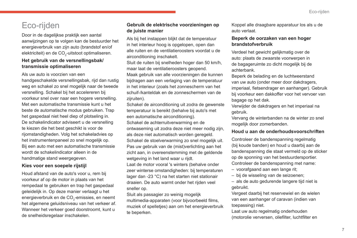 2020-2023 Citroën C4/e-C4 Owner's Manual | Dutch