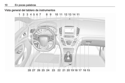 2016 Opel Insignia Gebruikershandleiding | Spaans