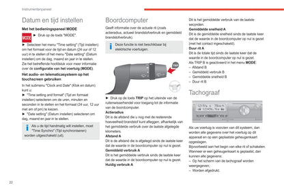 2021-2024 Citroën Jumper/Relay/ë-Jumper/ë-Relay Owner's Manual | Dutch