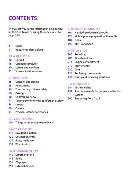 2010-2014 Mini Countryman Owner's Manual | English
