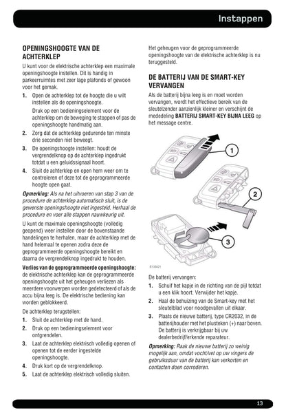 2012-2013 Land Rover Range Rover Sport Owner's Manual | Dutch