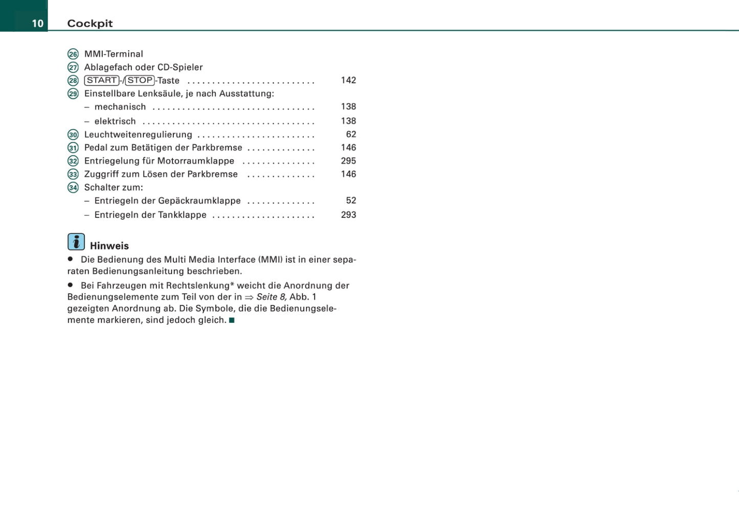 2006-2009 Audi Q7 Gebruikershandleiding | Duits