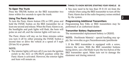 2010 Dodge Challenger SRT Owner's Manual | English
