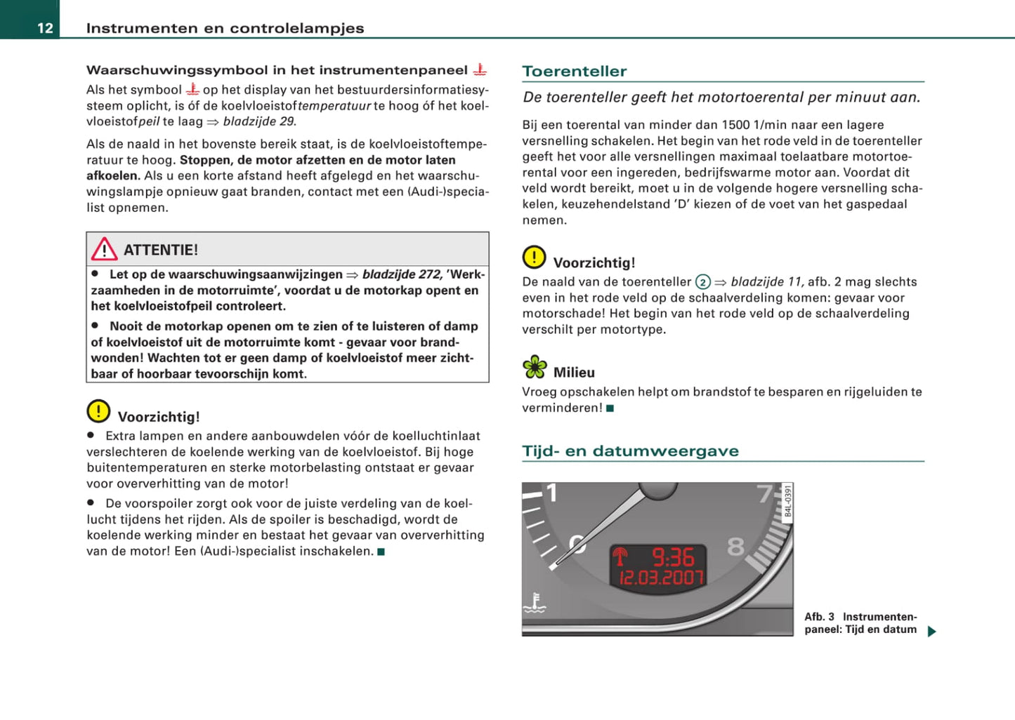 2008-2011 Audi A6 Manuel du propriétaire | Néerlandais