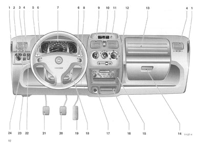 2003-2007 Opel Agila Manuel du propriétaire | Néerlandais