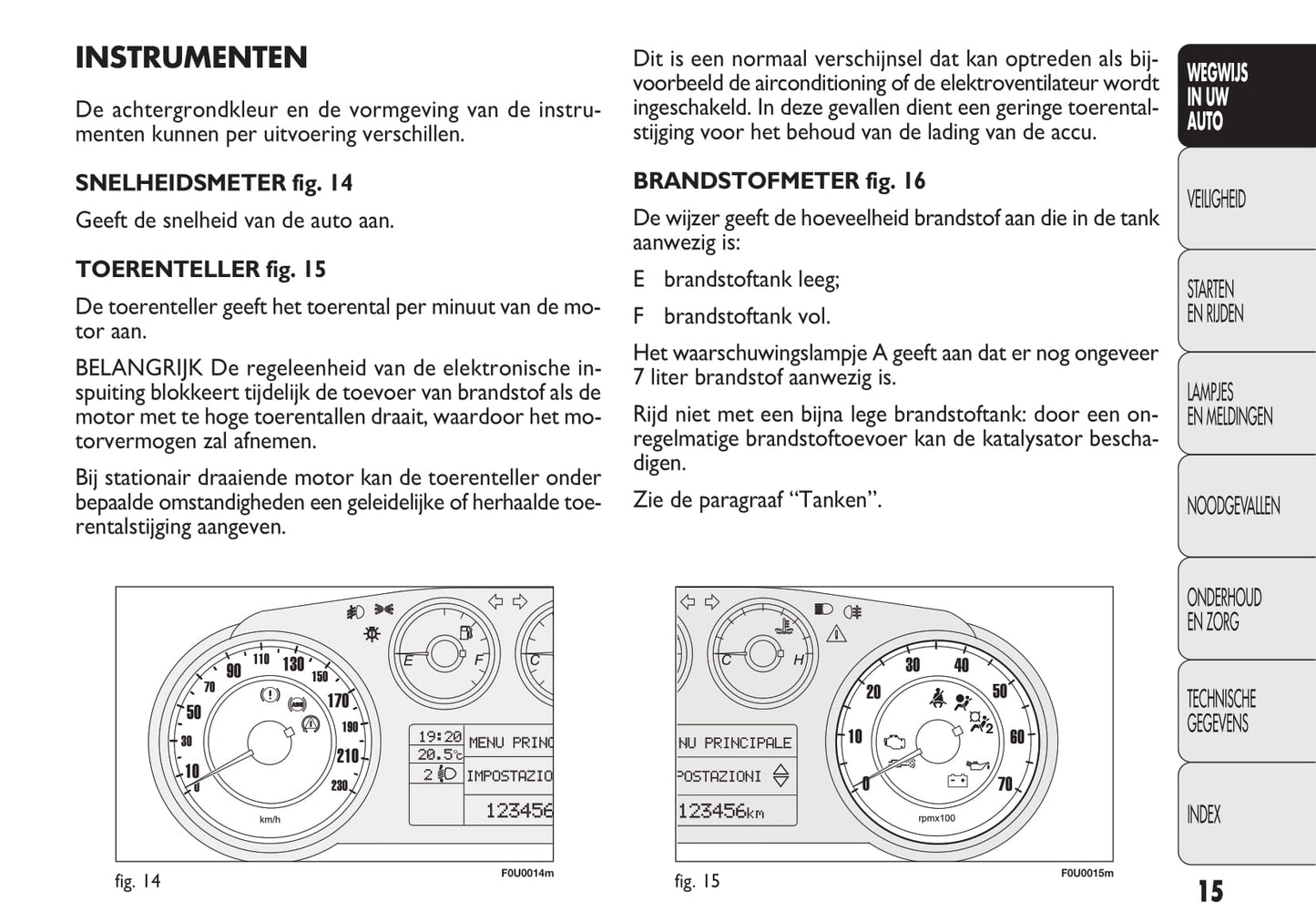 2009-2010 Fiat Punto Gebruikershandleiding | Nederlands