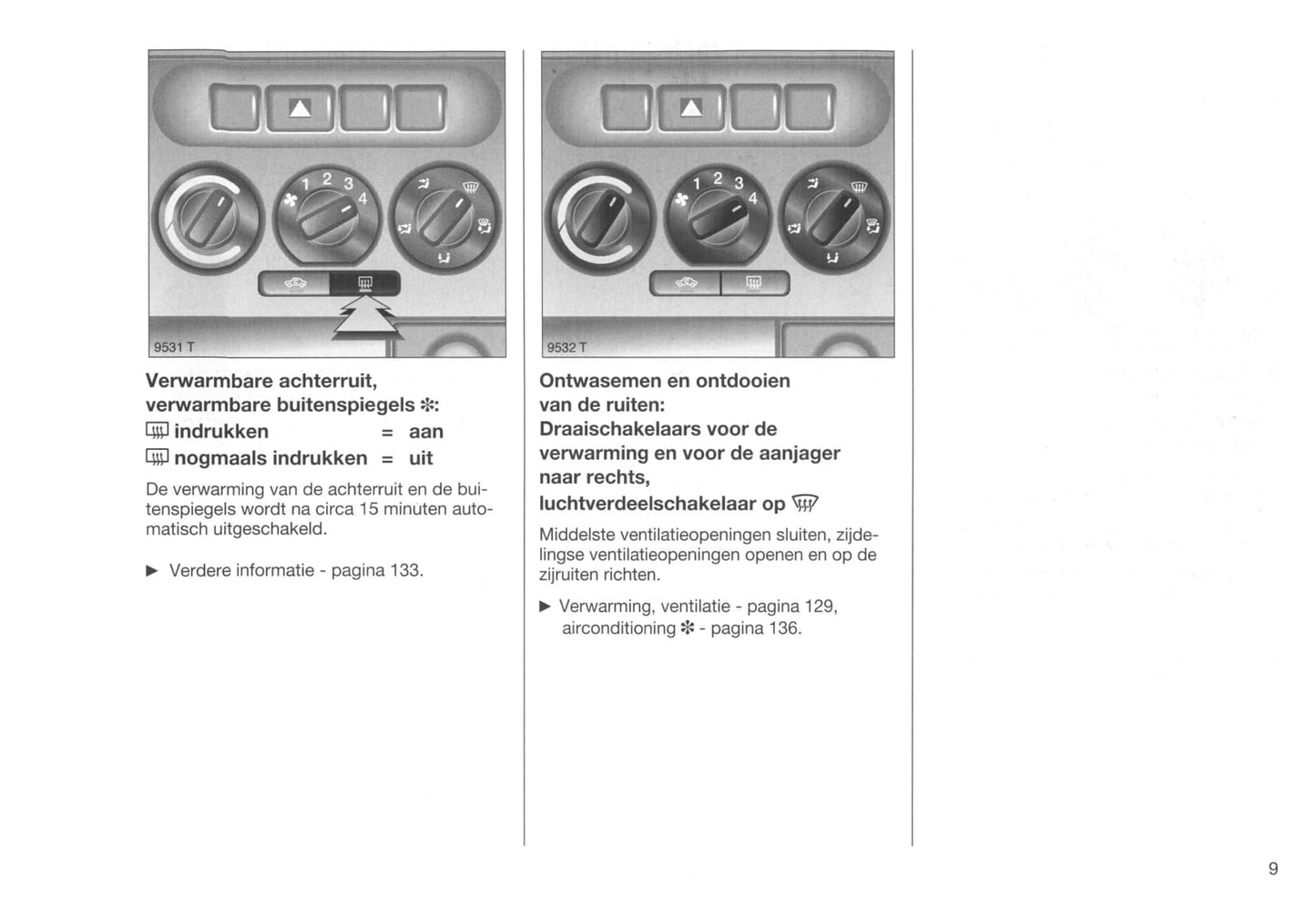 1999-2001 Opel Zafira Gebruikershandleiding | Nederlands