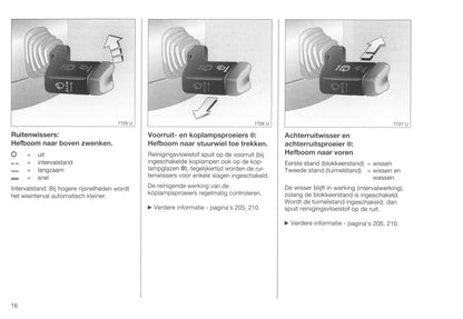 1999-2001 Opel Zafira Owner's Manual | Dutch