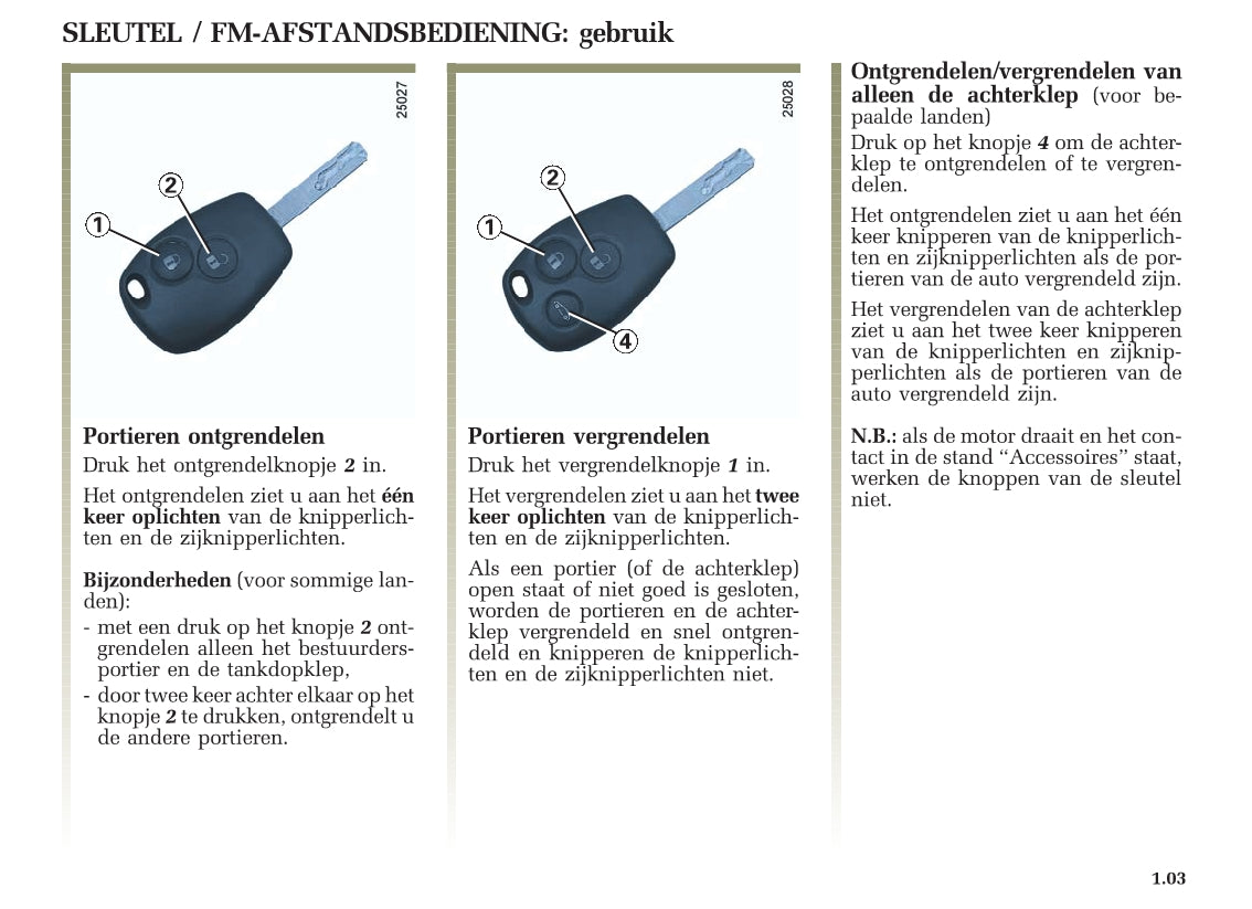 2005-2007 Renault Clio Gebruikershandleiding | Nederlands