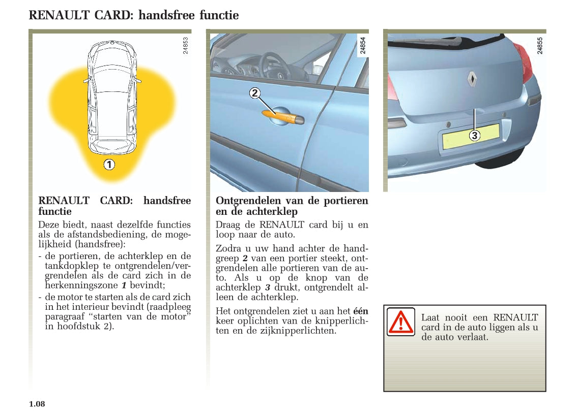 2005-2007 Renault Clio Gebruikershandleiding | Nederlands