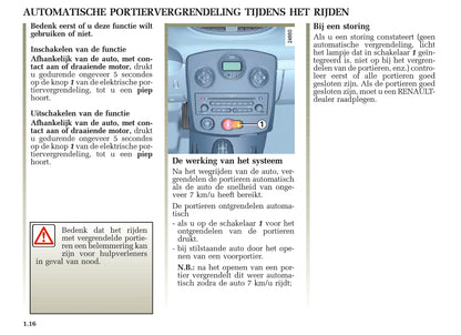 2005-2007 Renault Clio Gebruikershandleiding | Nederlands