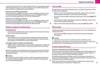 Skoda Swing Audio Handleiding 2011