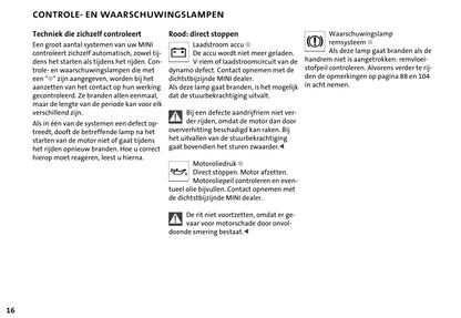 2001-2006 Mini Cooper/One Gebruikershandleiding | Nederlands