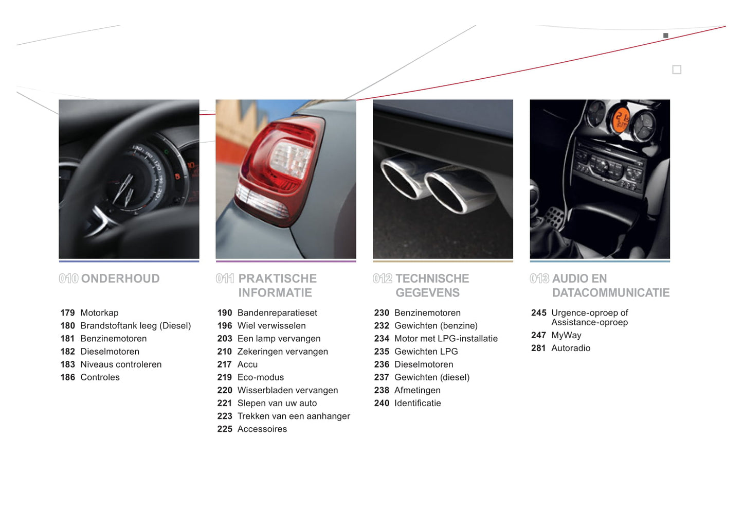 2009-2014 Citroën DS3 Manuel du propriétaire | Néerlandais