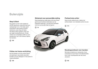 2009-2014 Citroën DS3 Manuel du propriétaire | Néerlandais