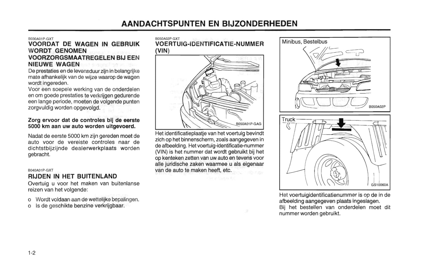 1996-2007 Hyundai H-1 Manuel du propriétaire | Néerlandais